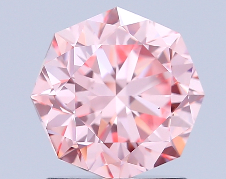 1.5ct Octagonal Fancy Intense Pink VS1 IGI