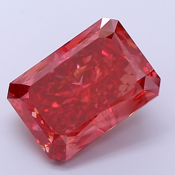 11.0ct Radiant Fancy Vivid Red VS1 IGI