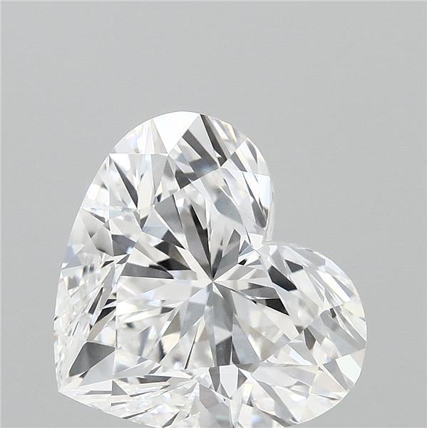 4.01 Carat Heart Cut D VVS2 Diamond - view 1