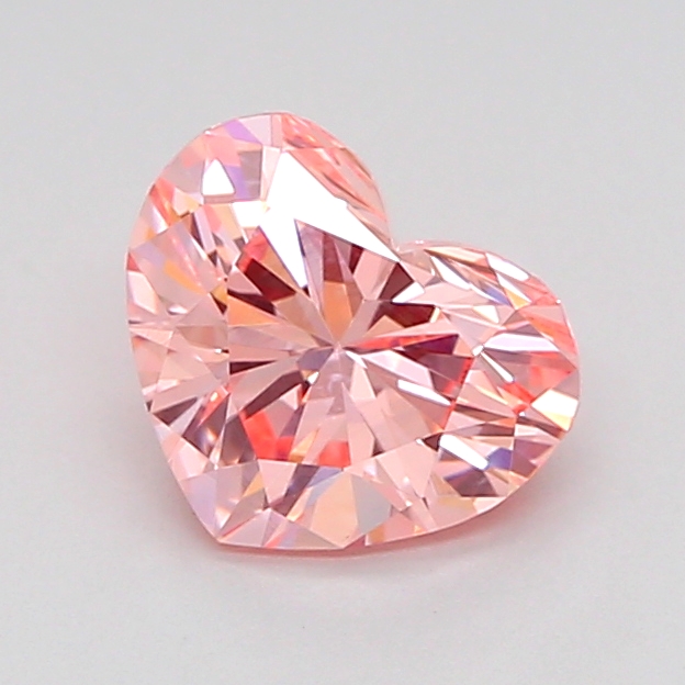 1.1ct Heart Fancy Vivid Pink VS1 IGI