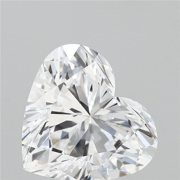 4.01 Carat Heart Cut D VVS2 Diamond - view 1