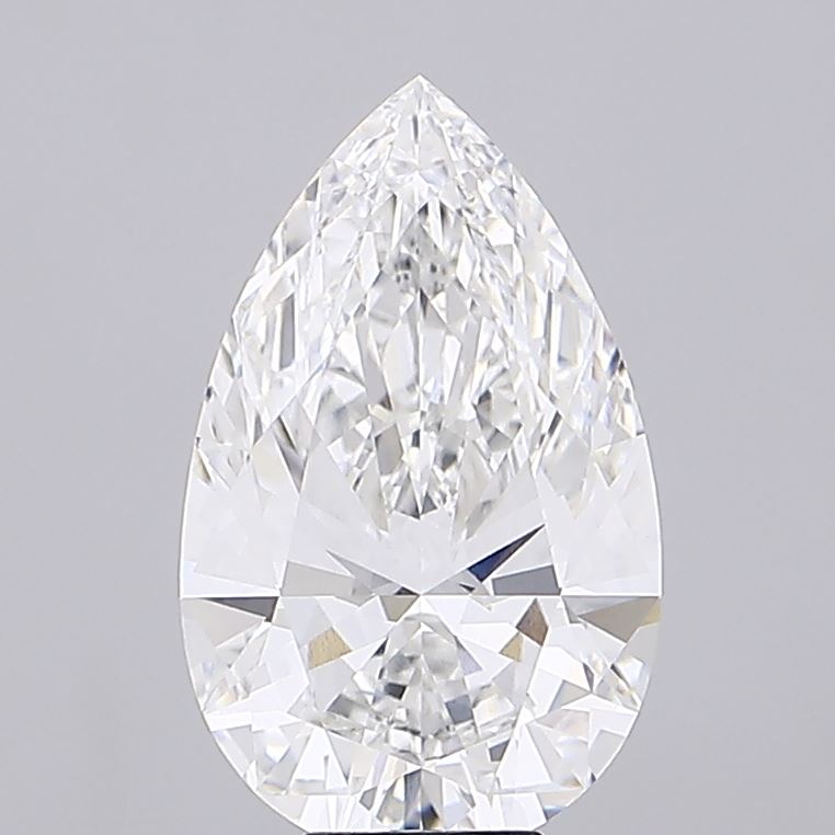 9.8ct Pear E VVS2 IGI