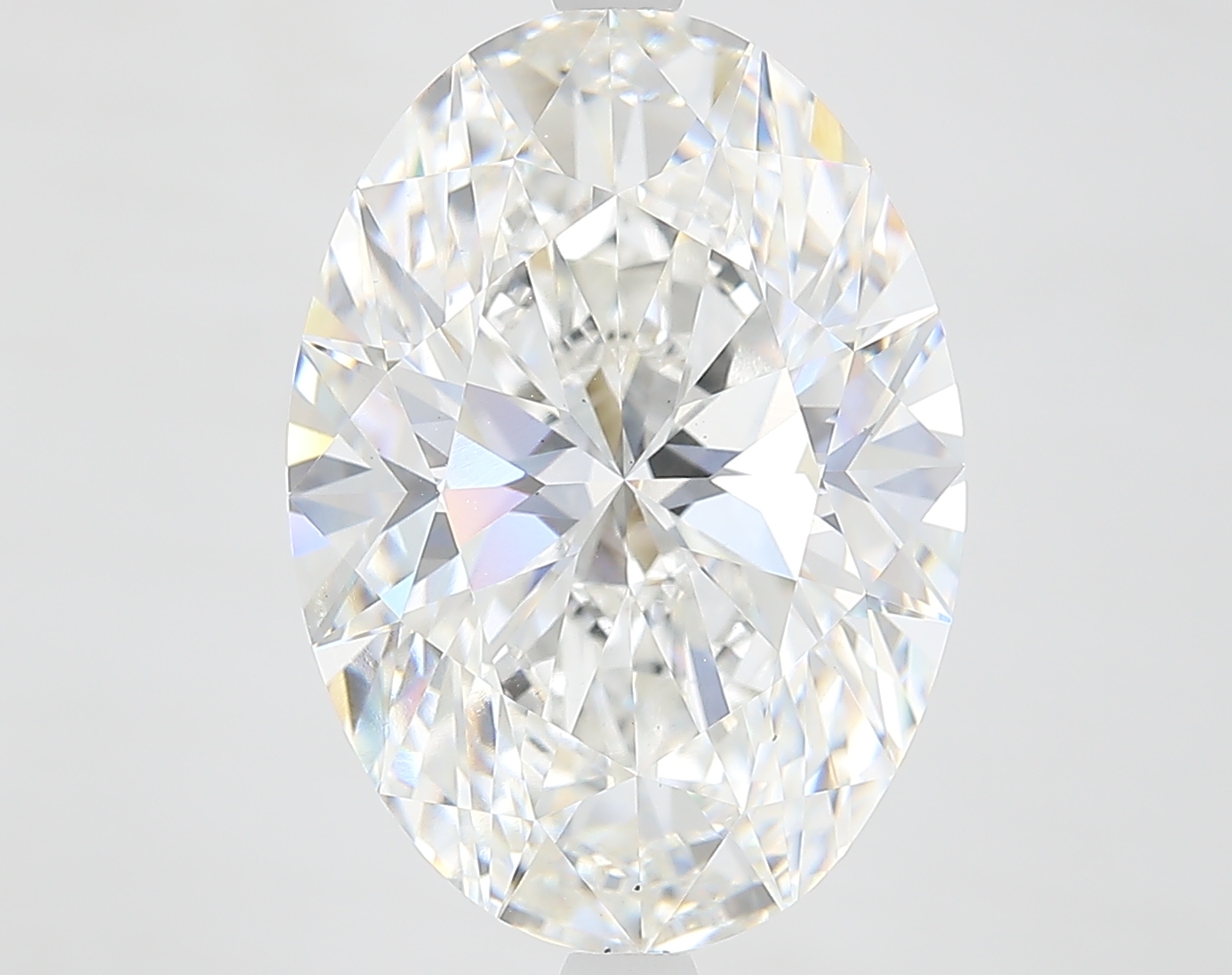 8.02 ct. oval Lab Grown Diamond front image