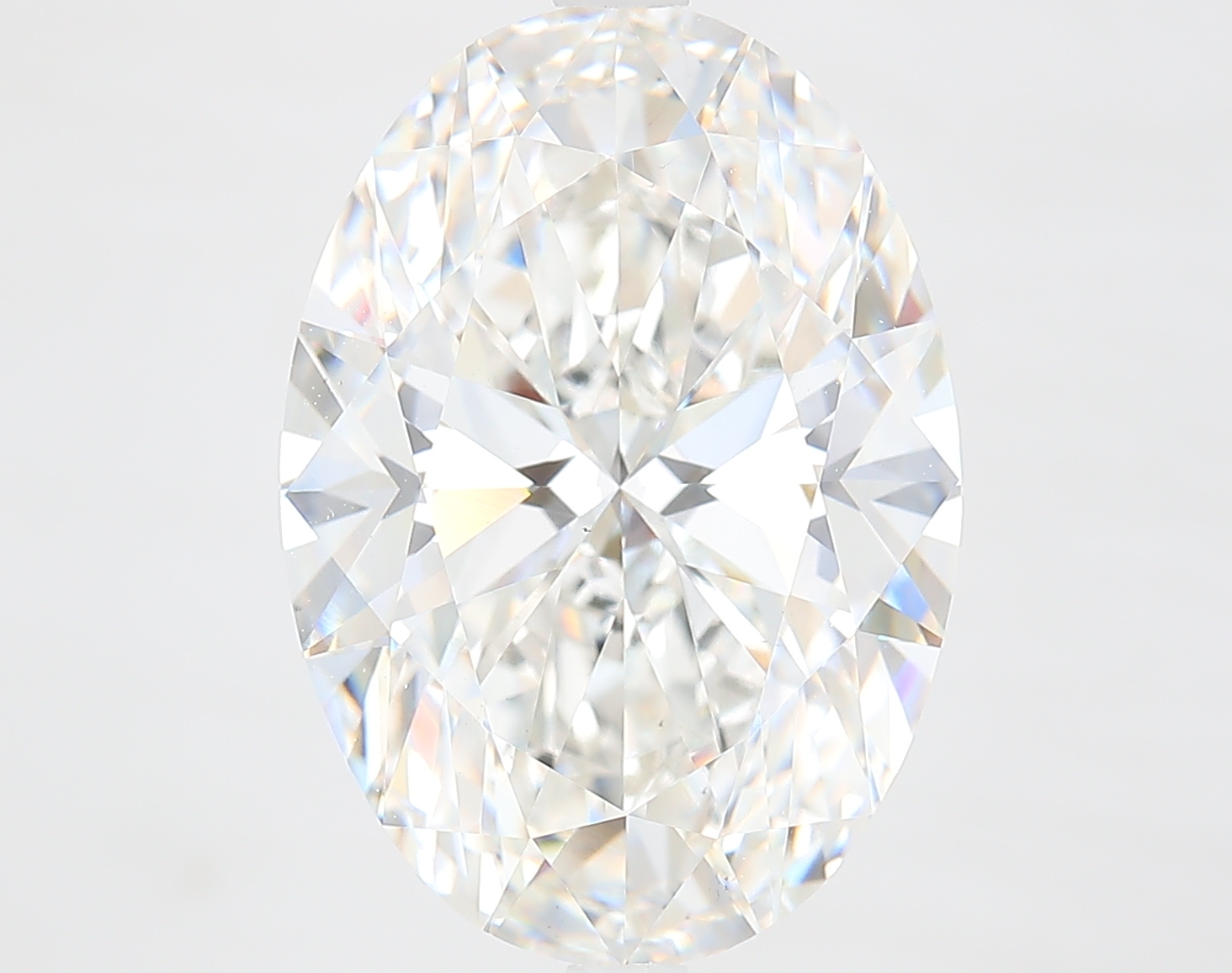 6.53 ct. oval Lab Grown Diamond front image