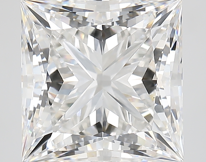6.01 ct. princess Lab Grown Diamond front image