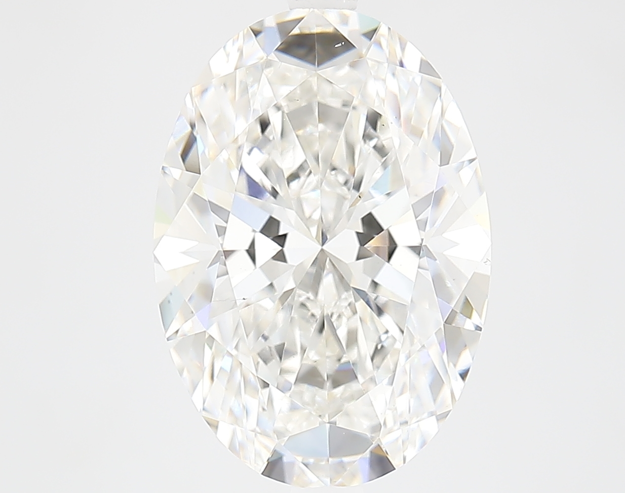 5.51 ct. oval Lab Grown Diamond front image