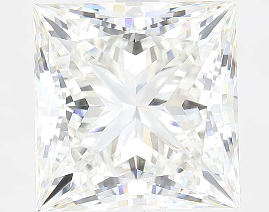 5.42 ct. princess Lab Grown Diamond front image