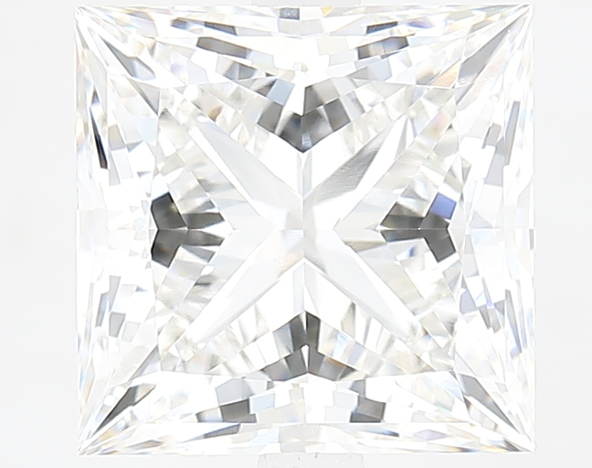5.42 ct. princess Lab Grown Diamond front image