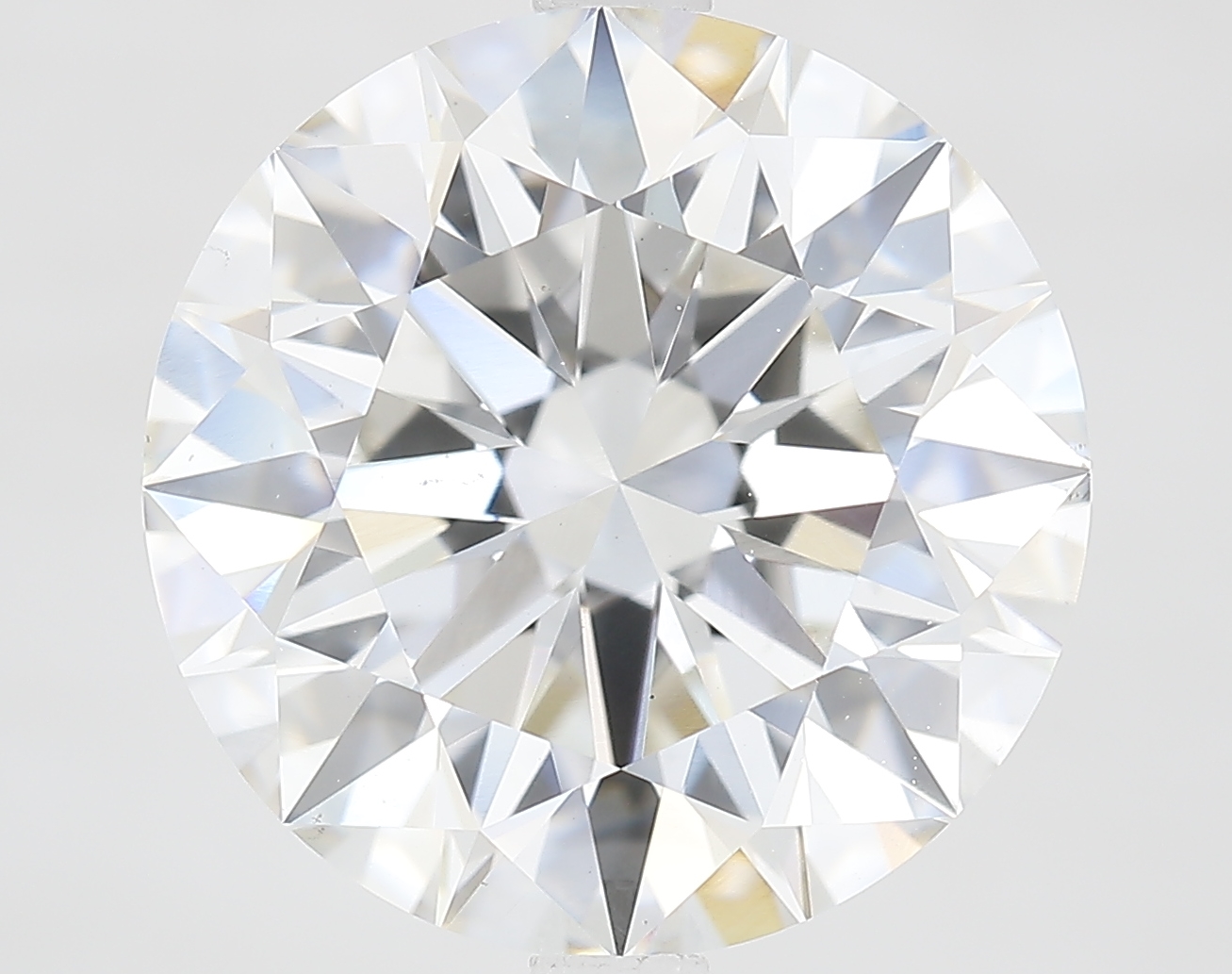 5.40 ct. round Lab Grown Diamond front image