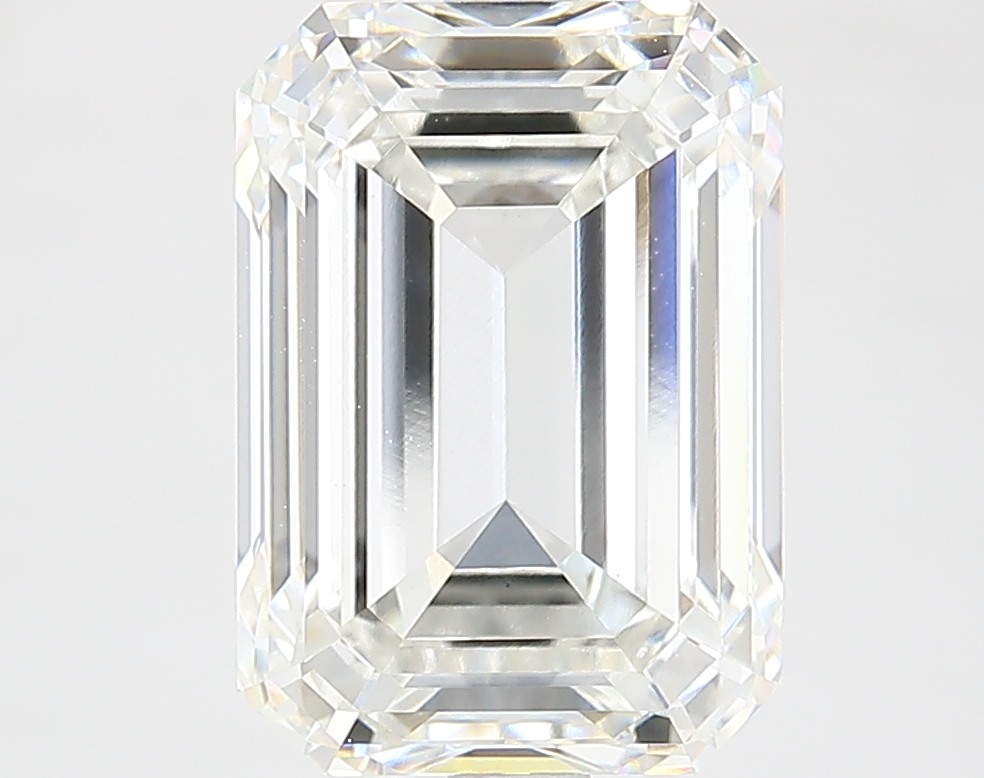 5.36 ct. emerald Lab Grown Diamond front image