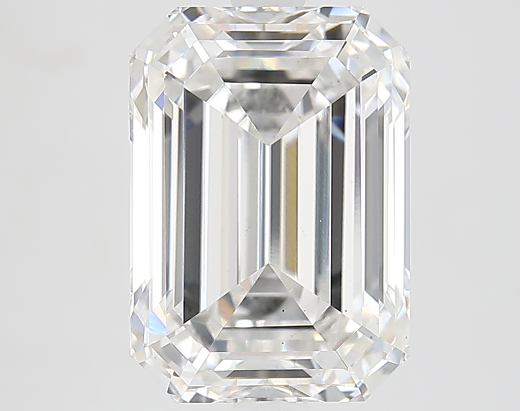5.32 ct. emerald Lab Grown Diamond front image