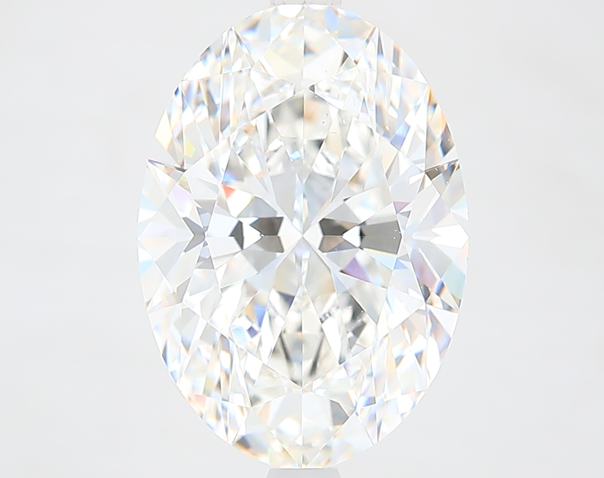 5.30 ct. oval Lab Grown Diamond front image
