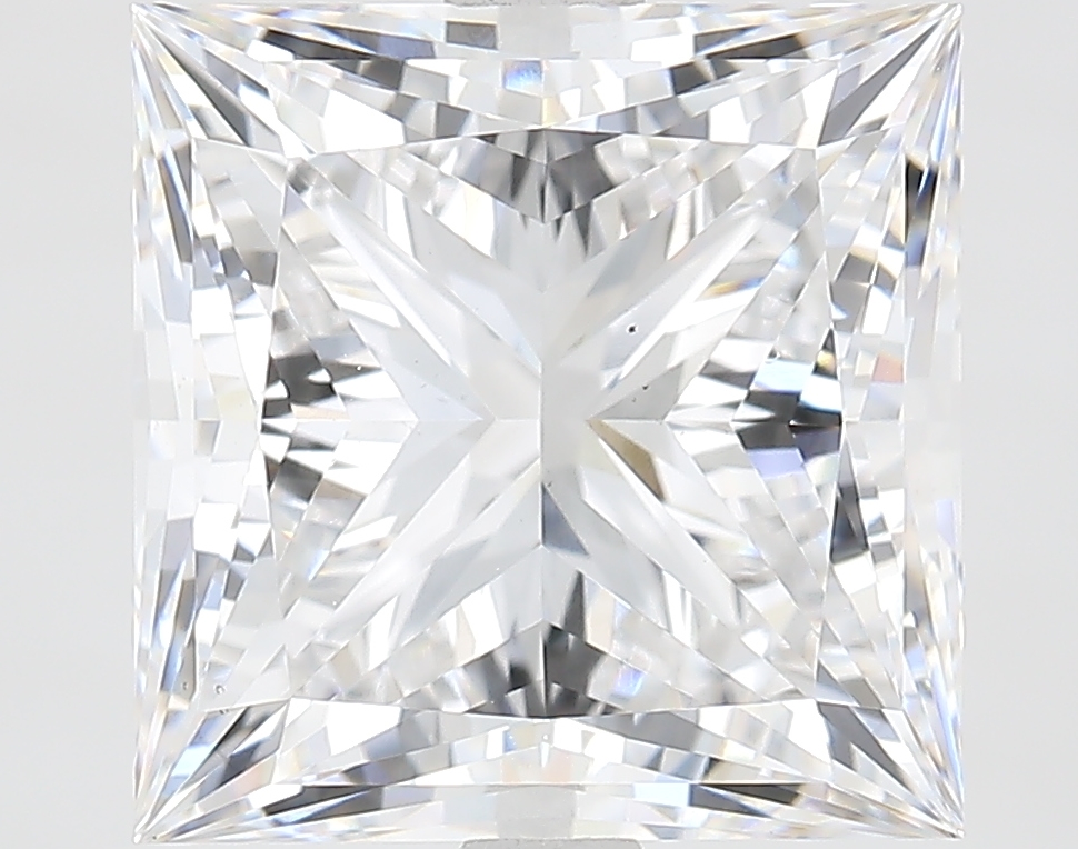 4.90 ct. princess Lab Grown Diamond front image