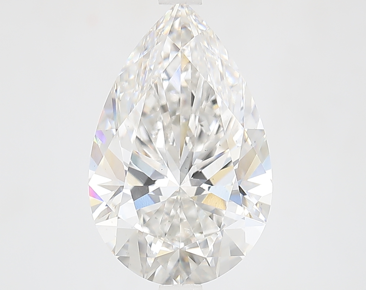 4.21 ct. pear Lab Grown Diamond front image