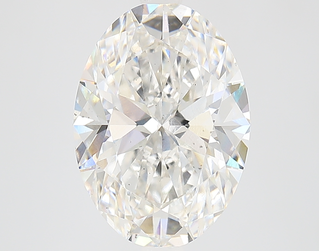 4.19 ct. oval Lab Grown Diamond front image