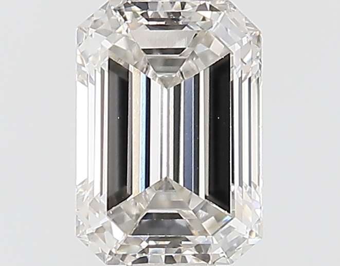 0.74 ct. emerald Lab Grown Diamond front image