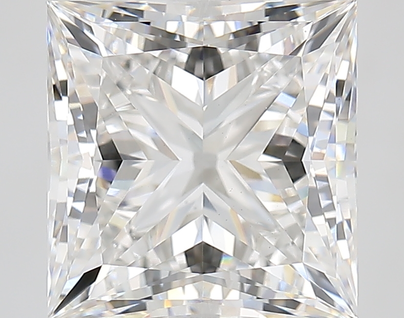 5.46 ct. princess Lab Grown Diamond front image