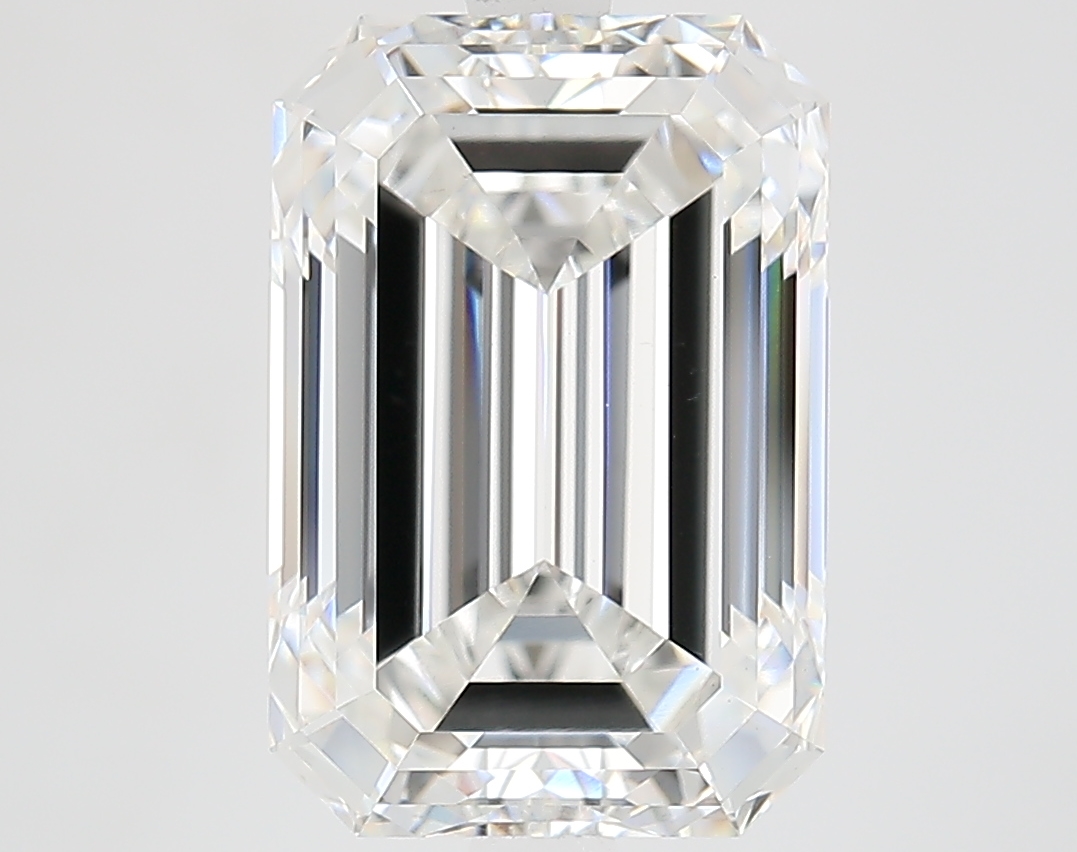 5.42 ct. emerald Lab Grown Diamond front image