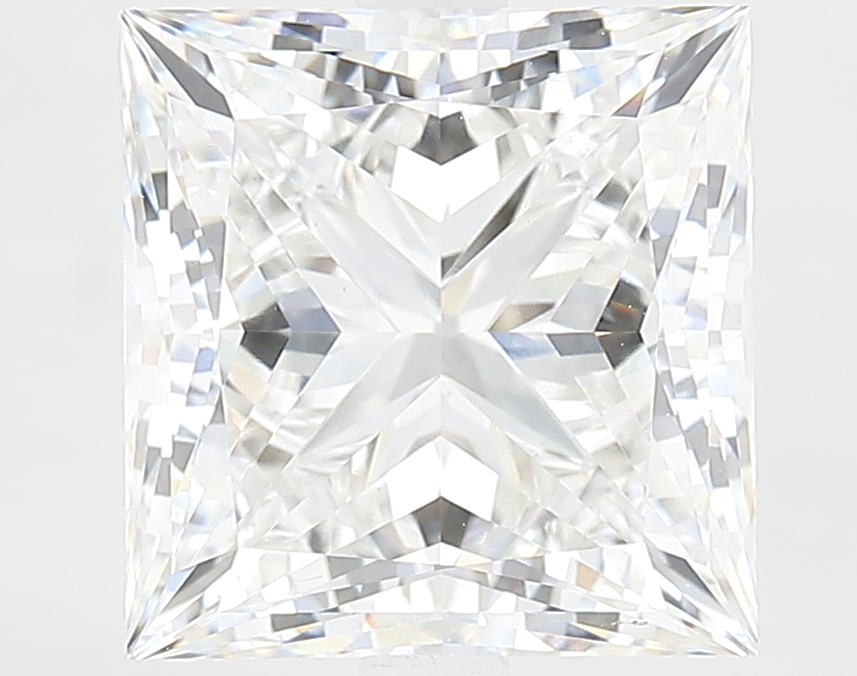 5.32 ct. princess Lab Grown Diamond front image