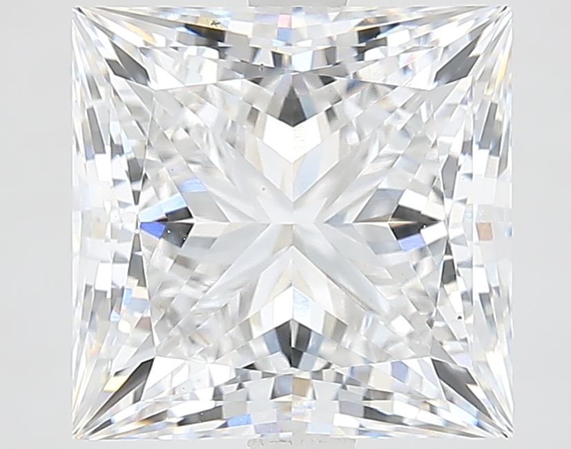 5.18 ct. princess Lab Grown Diamond front image