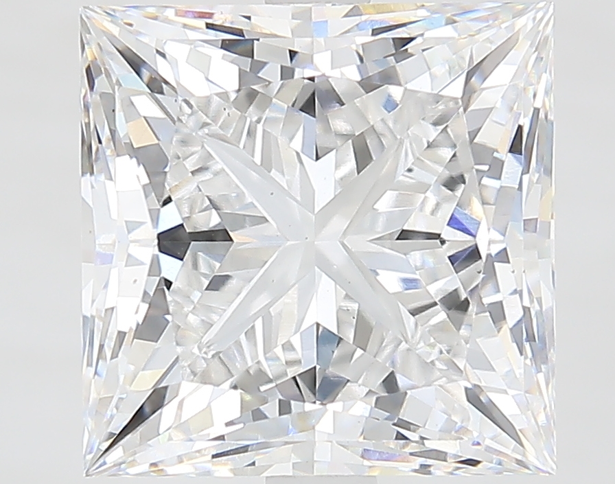 5.16 ct. princess Lab Grown Diamond front image