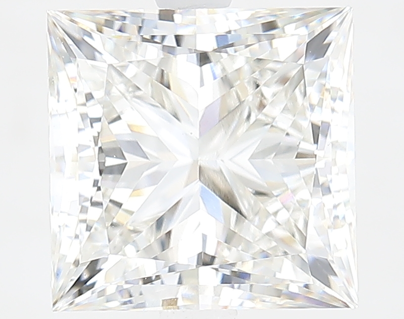 4.64 ct. princess Lab Grown Diamond front image