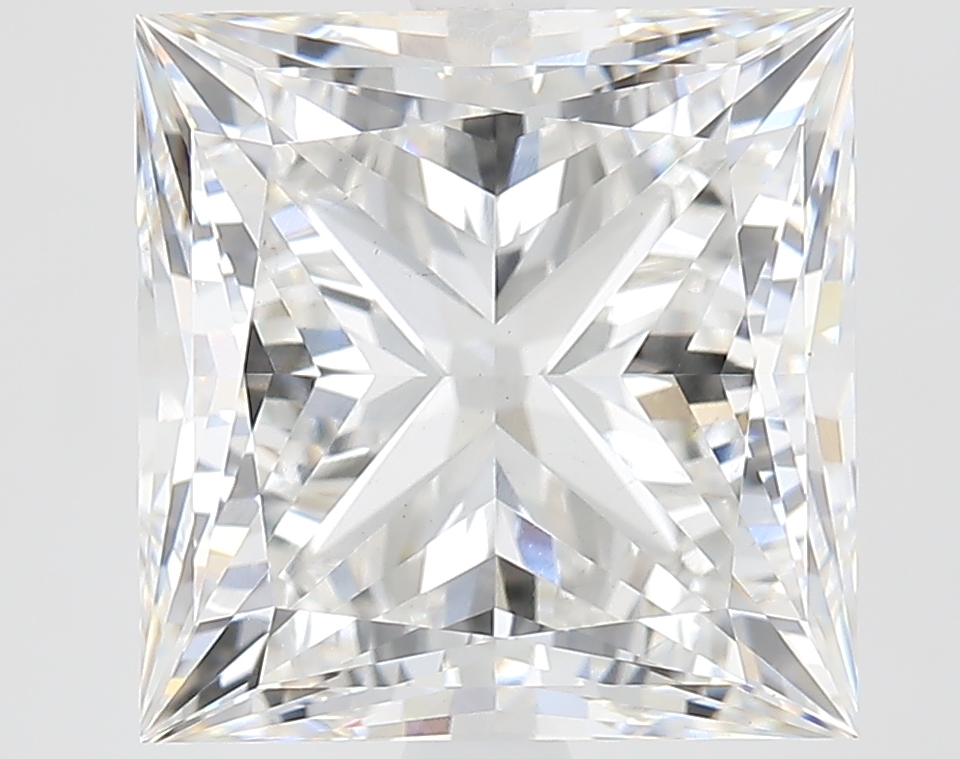4.42 ct. princess Lab Grown Diamond front image