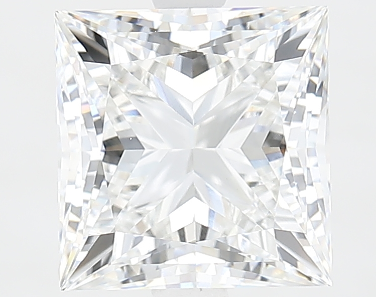 3.52 ct. princess Lab Grown Diamond front image