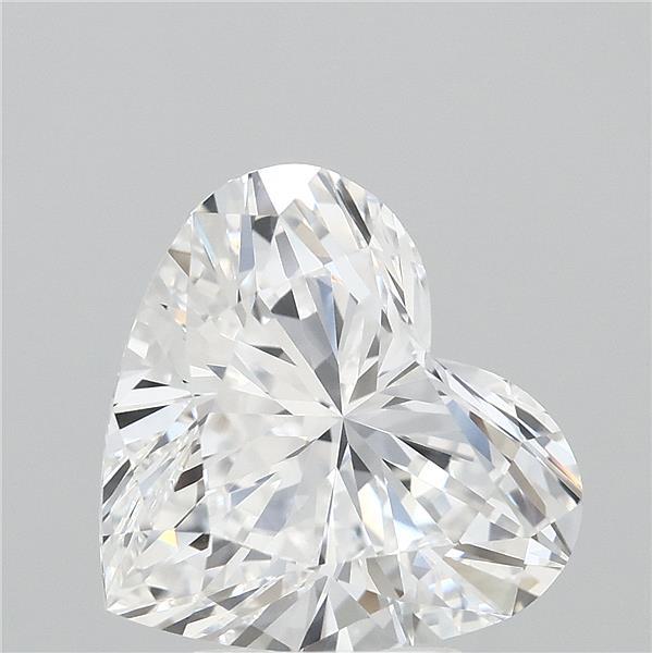 4.27 Carat Heart Cut E VVS2 Diamond - view 1