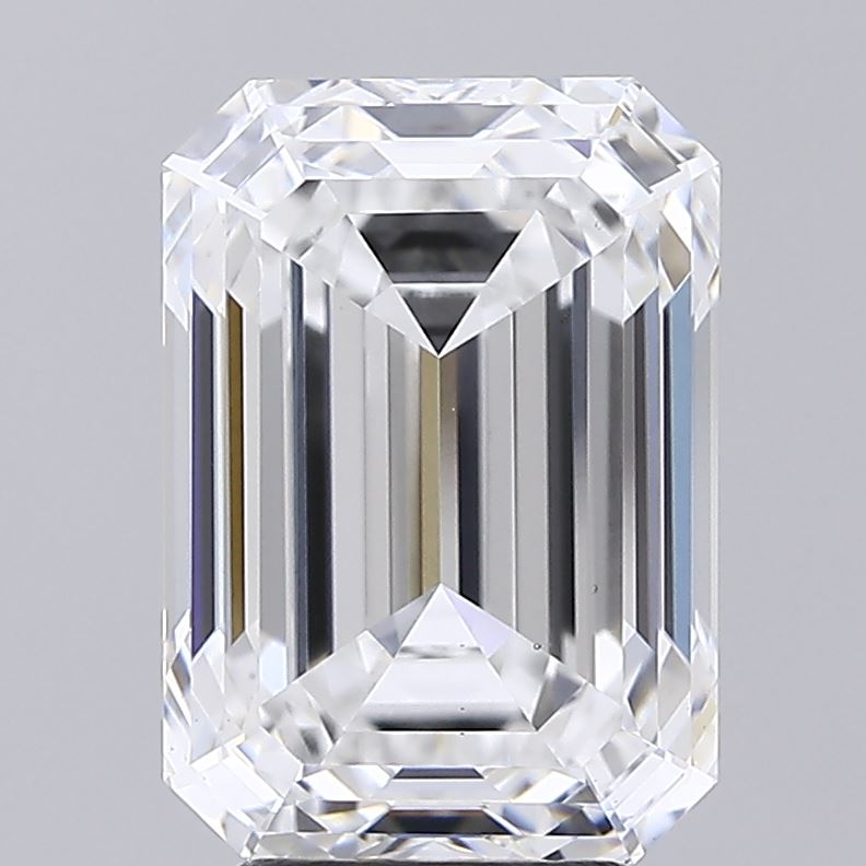 5.16ct Emerald Lab-Grown Diamond · D/VS1