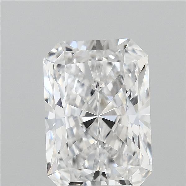 3.08 Carat Radiant Cut E VVS1 Diamond - view 1