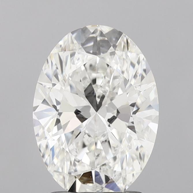 1.9 carat f VVS1 EX Cut IGI oval diamond
