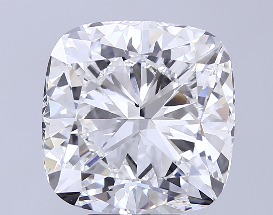 8.02 ct. cushion Lab Grown Diamond front image
