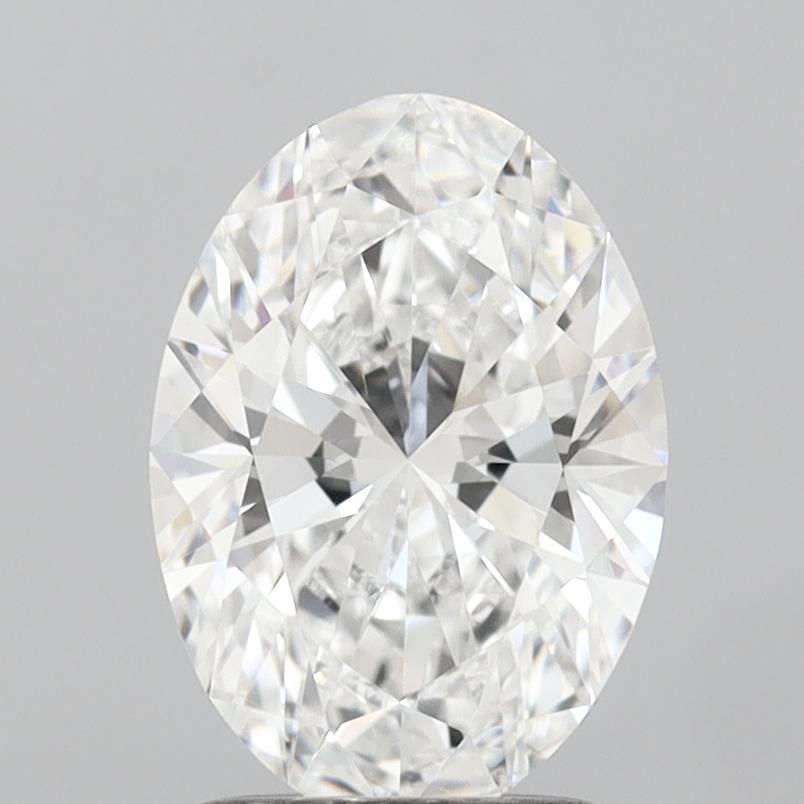 1.61 ct. oval Lab Grown Diamond front image