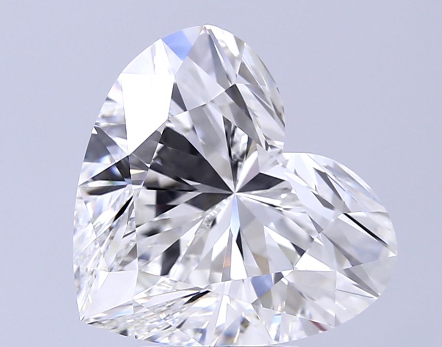 6.08 ct. heart Lab Grown Diamond front image