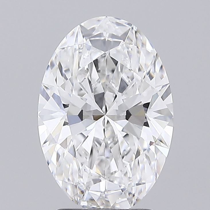 2.8ct Oval E VVS2 GCAL