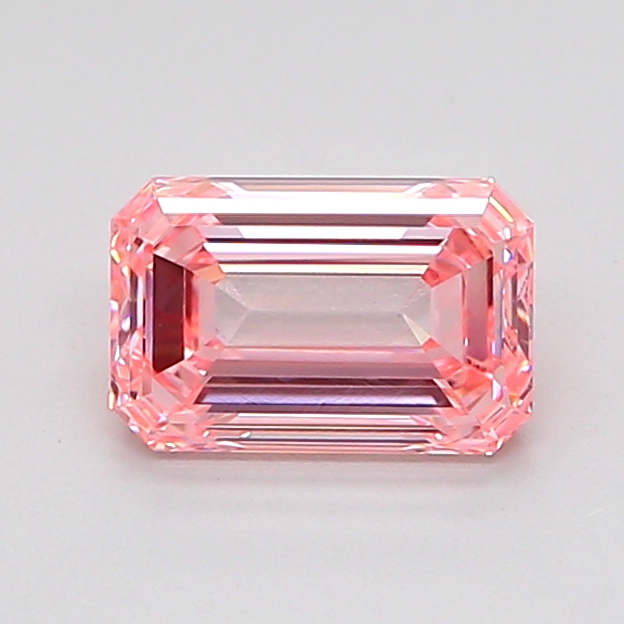 1.0ct Emerald Fancy Intense Pink VVS2 IGI