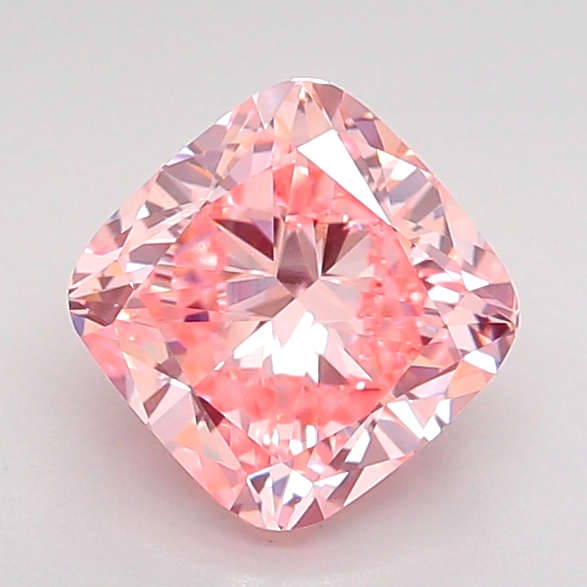 1.6ct Cushion Brilliant Fancy Intense Pink VS2 IGI