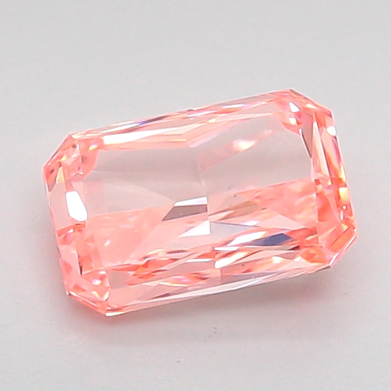 1.0ct Radiant Fancy Intense Pink VS1 IGI