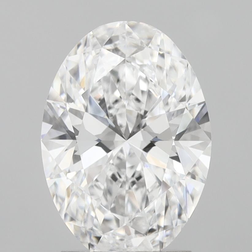 2.40 ct. oval Lab Grown Diamond front image