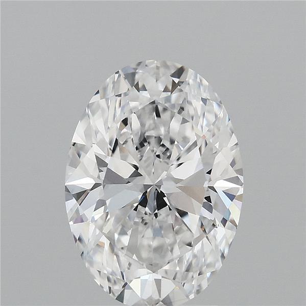 2.87 ct. oval Lab Grown Diamond front image
