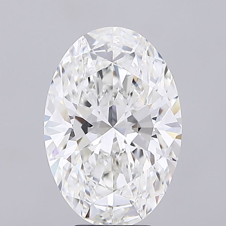 5.58 ct. oval Lab Grown Diamond front image