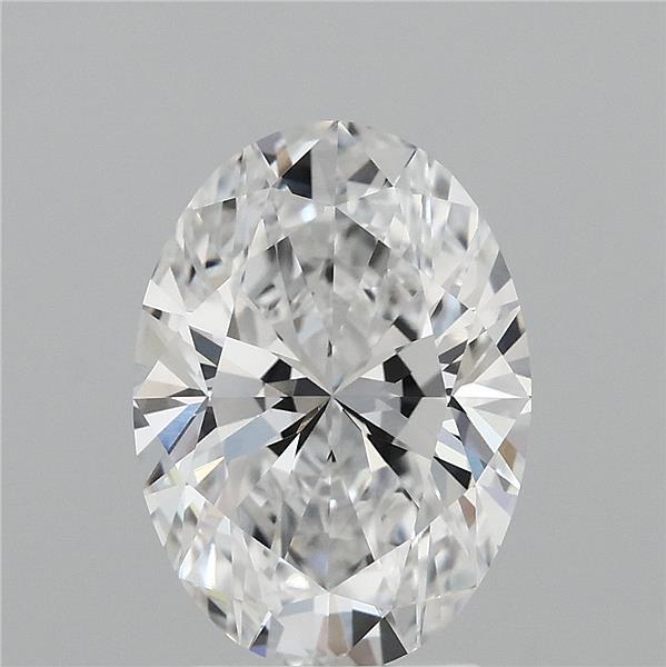 3.02 ct. oval Lab Grown Diamond front image
