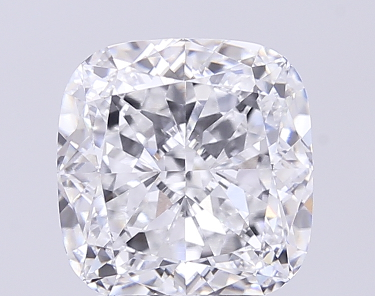 3.55 carat d VVS2 EX Cut IGI cushion diamond