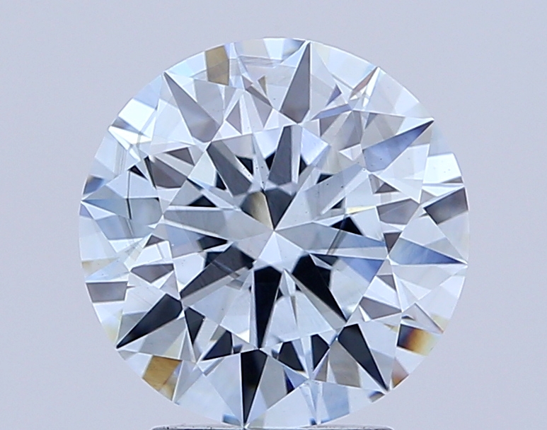 2.6ct Round Fancy Intense Blue SI1 IGI