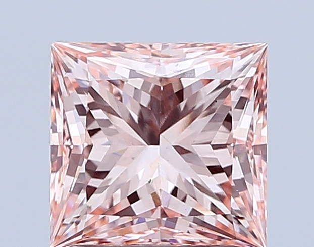 2.5ct Princess Fancy Intense Pink VS1 IGI