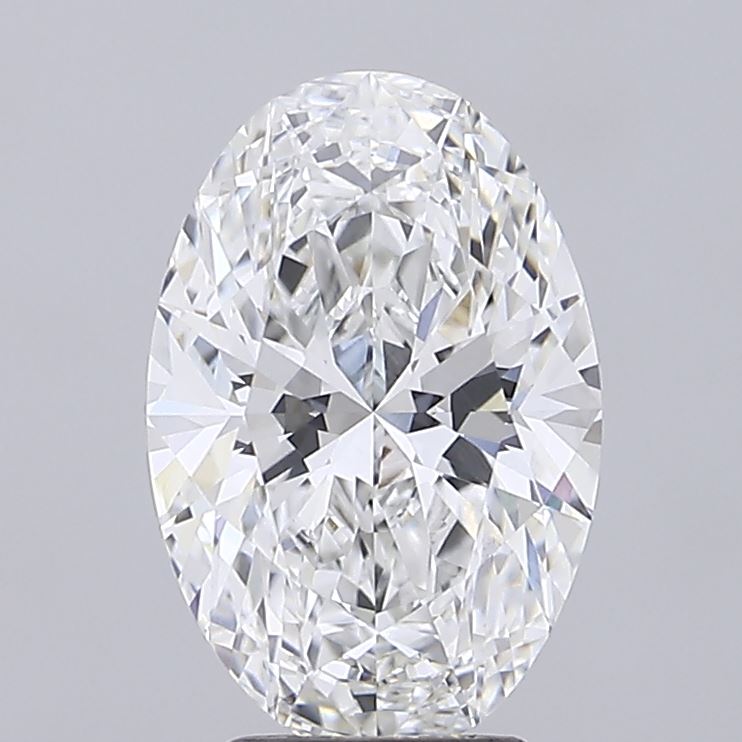 3.79 ct. oval Lab Grown Diamond front image