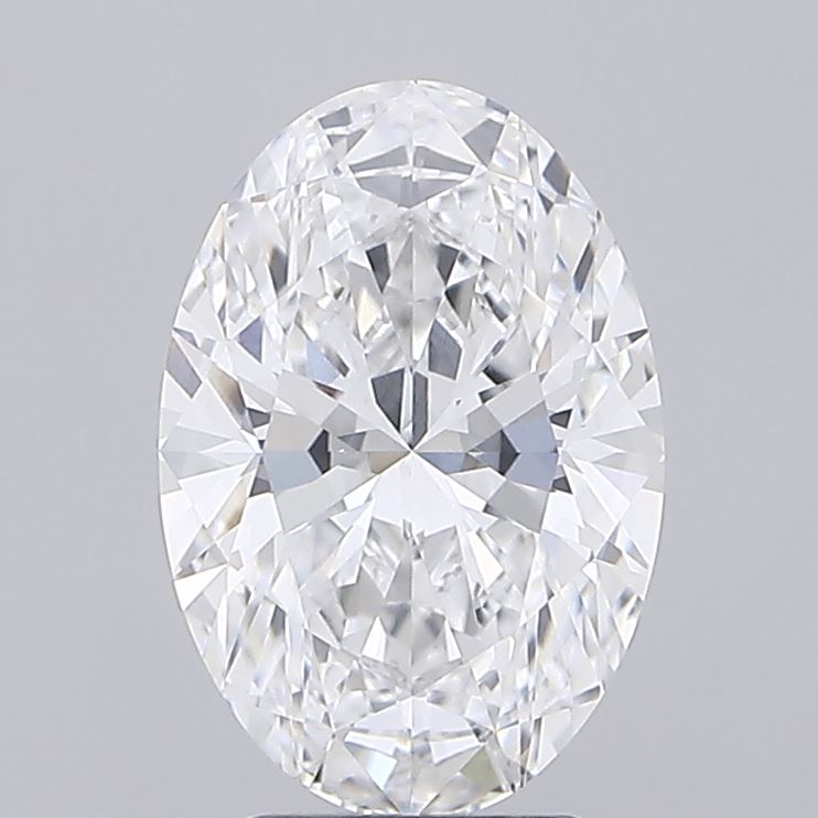 3.53 ct. oval Lab Grown Diamond front image