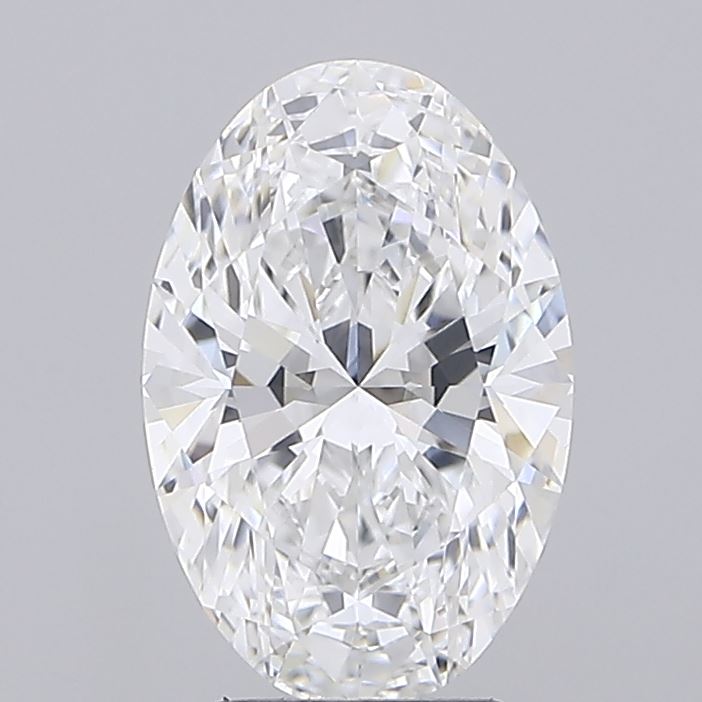 3.42 ct. oval Lab Grown Diamond front image