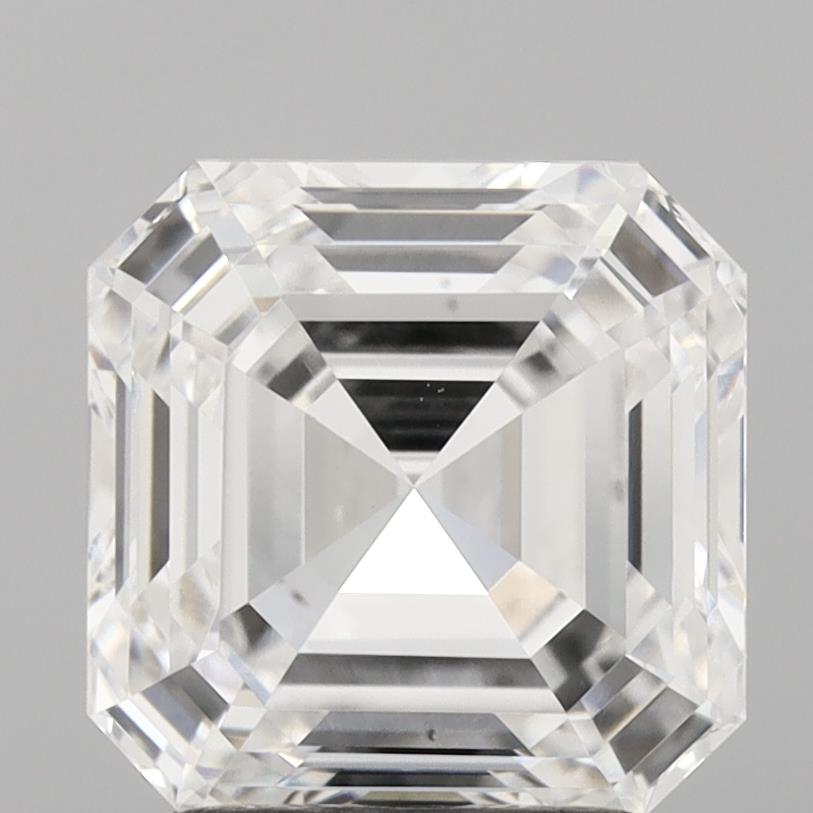 2.5 carat e VVS2 EX Cut IGI asscher diamond